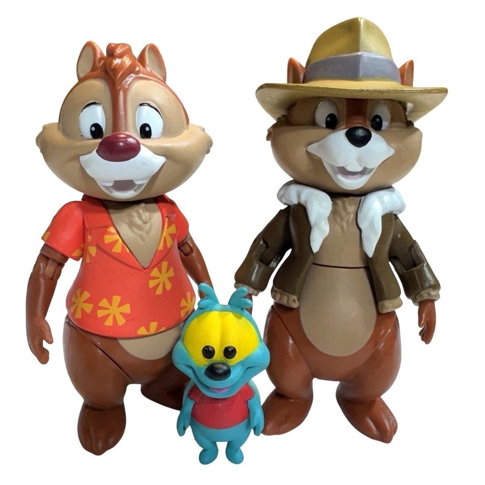 Funko 3 Inch Rescue Rangers Lot Of 3 Chip, Dale, Zipper